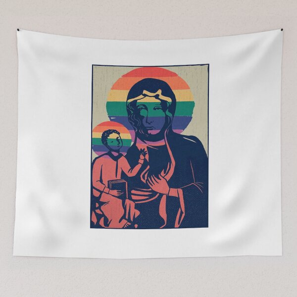 Item preview, Virgin Mary and Jesus designed and sold by RaymondLanglois.