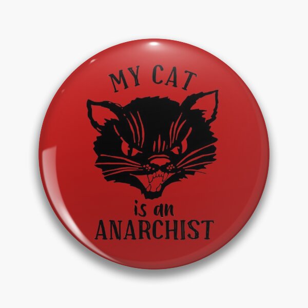 Item preview, My Cat is an Anarchist designed and sold by JigsawYouth.