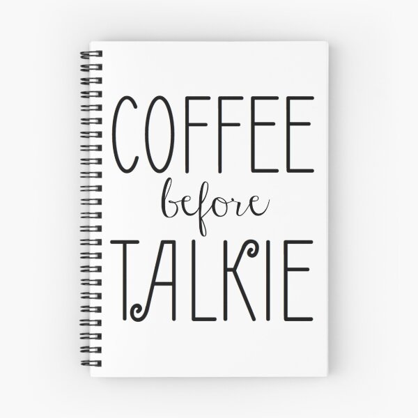 Item preview, Coffee Before Talkie designed and sold by emmawoodnz.