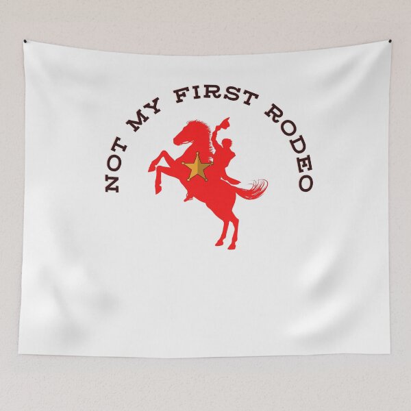 Item preview, not my first rodeo gift designed and sold by Jake  Knifer.