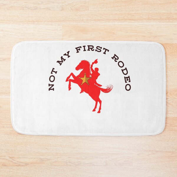 Item preview, not my first rodeo gift designed and sold by Jake  Knifer.