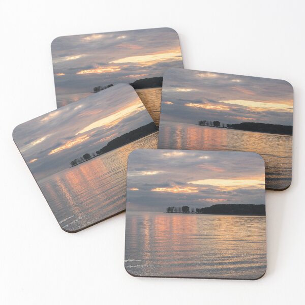 Item preview, Luscious Pinks and Oranges - Sunset at Lorraine Bay North Shore Lake Erie designed and sold by Georgia Mizuleva.