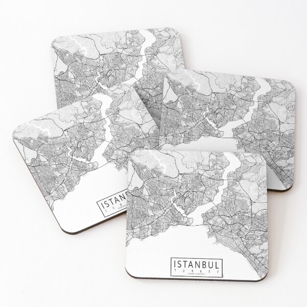 Item preview, Istanbul City Map of Turkey - Light designed and sold by deMAP.