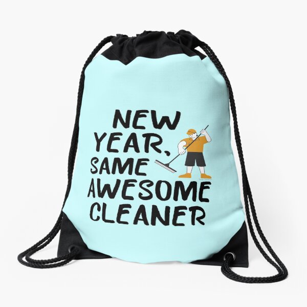 Item preview, New Year Same Awesome Cleaner Cleaning Lady Housekeeping Fun designed and sold by SavvyCleaner.