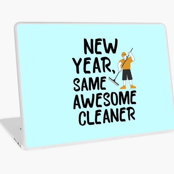 Item preview, New Year Same Awesome Cleaner Cleaning Lady Housekeeping Fun designed and sold by SavvyCleaner.