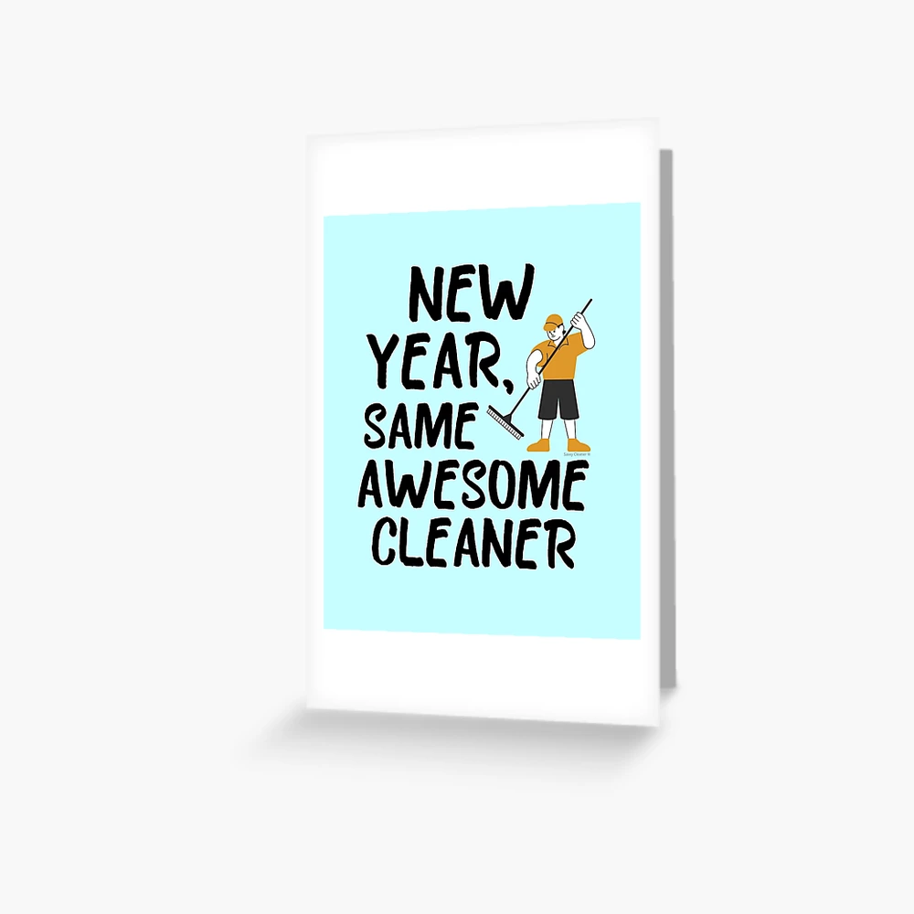 Cleaning is Good for the Soul Retro Cleaning Lady Gifts | Greeting Card