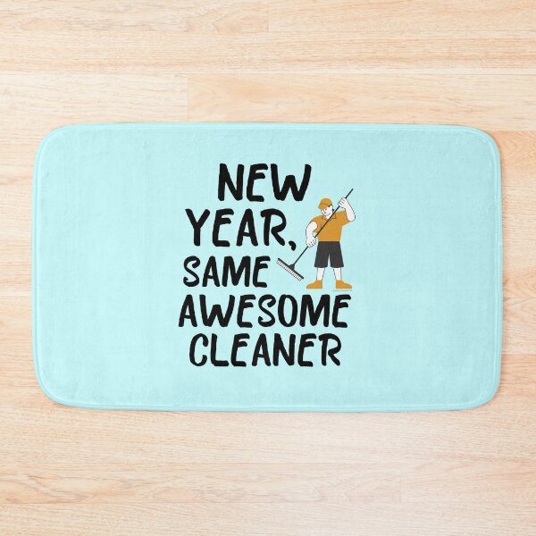 Item preview, New Year Same Awesome Cleaner Cleaning Lady Housekeeping Fun designed and sold by SavvyCleaner.