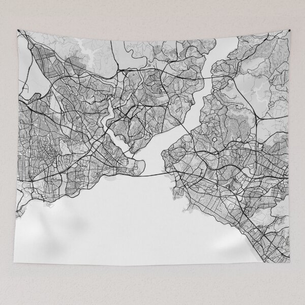 Item preview, Istanbul City Map of Turkey - Light designed and sold by deMAP.