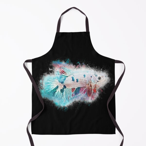 Item preview, Fighting Fish Fancy Dragon Halfmoon Poster - Betta splendens designed and sold by AquariumLutter.