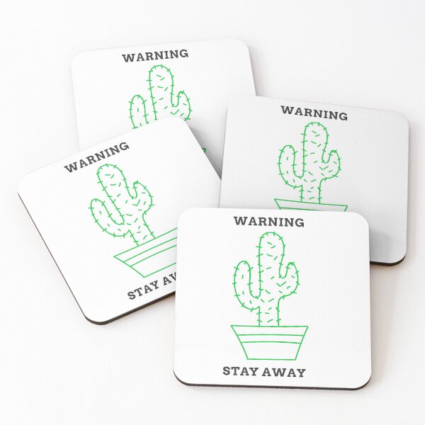Item preview, 'Warning Stay Away' designed and sold by Sunset-1.