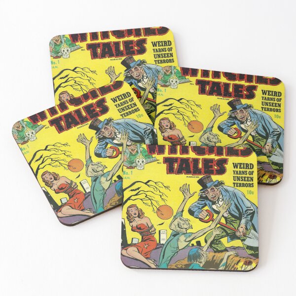 Item preview, Witches' Tales issue 1 cover art - (restored) - (Harvey Horror Comics) designed and sold by toppestpower.