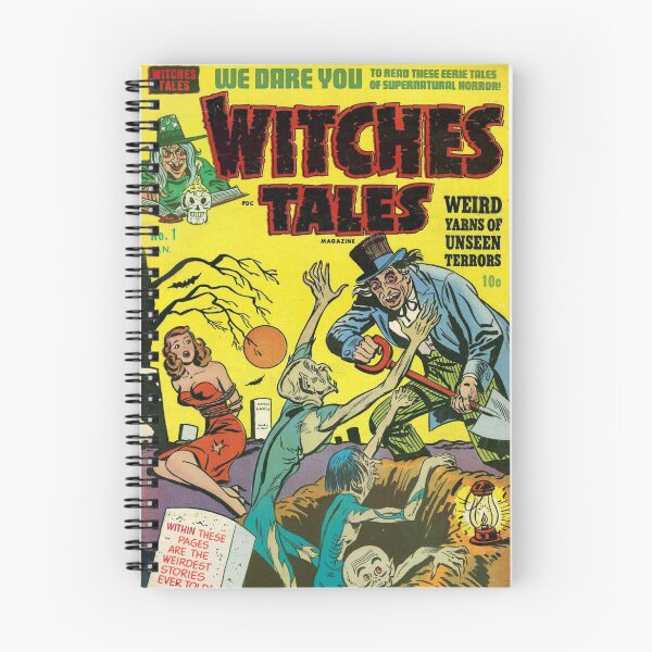 Item preview, Witches' Tales issue 1 cover art - (restored) - (Harvey Horror Comics) designed and sold by toppestpower.