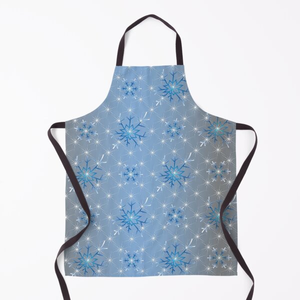 Item preview, Blue and White, Sparkly Snowflakes Christmas design designed and sold by Jaydee001.