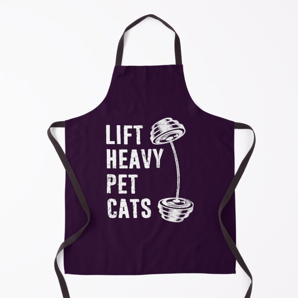 Item preview, Lift Heavy Pet Cats Lover Fitness Weight Lifting Cat Owner Distressed designed and sold by niftee.