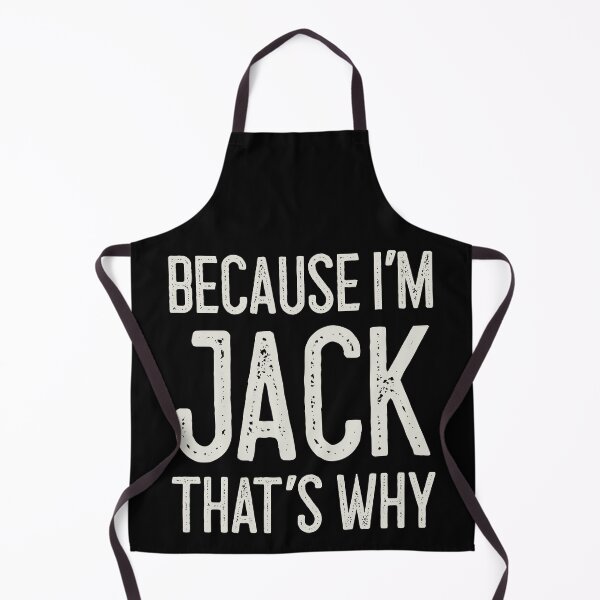 Item preview, Because I’m Jack That’s Why Funny Personalized Name designed and sold by MariosNydras.