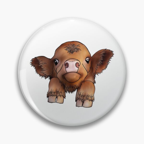 Item preview, Baby highland cow  designed and sold by Alenas-Store.