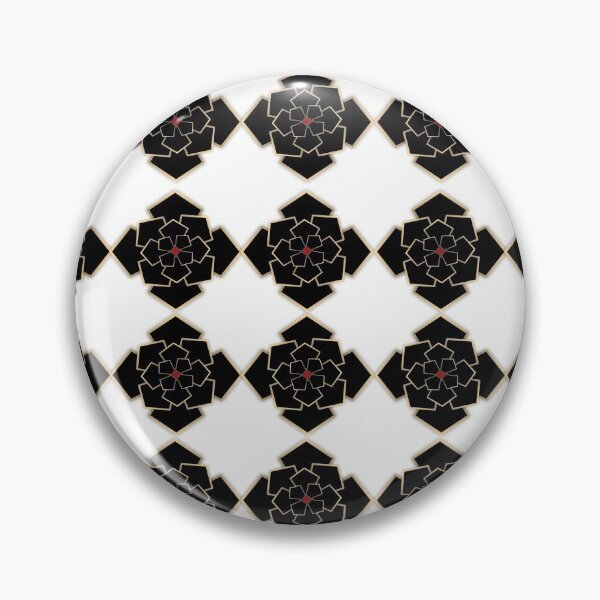 Item preview, Black flower pattern designed and sold by darshants.