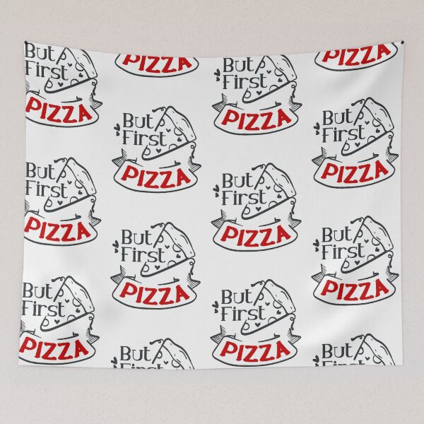Item preview, But First Pizza designed and sold by FOX1999-Design.