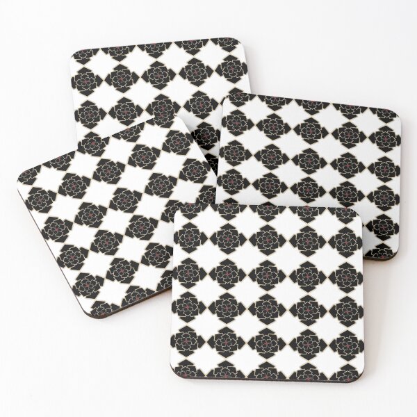 Item preview, Black flower pattern designed and sold by darshants.