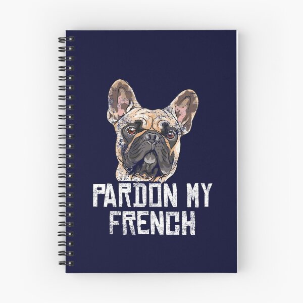 Item preview, French Bulldog Pardon My French Funny Frenchie Distressed Gift designed and sold by niftee.