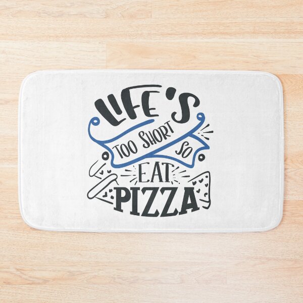 Item preview, Life's Too Short So Eat Pizza designed and sold by FOX1999-Design.