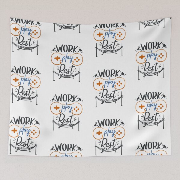 Item preview, Work Play Rest designed and sold by FOX1999-Design.