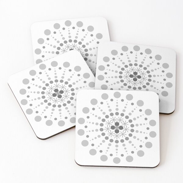 Item preview, Cute circular pattern of doodle. Lovely color. Vintage gray dot pattern. designed and sold by yoonjolab.