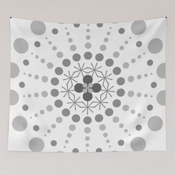 Item preview, Cute circular pattern of doodle. Lovely color. Vintage gray dot pattern. designed and sold by yoonjolab.