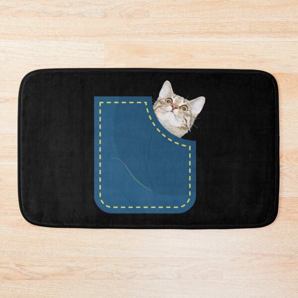Item preview, Cat in pocket designed and sold by PF-creations.
