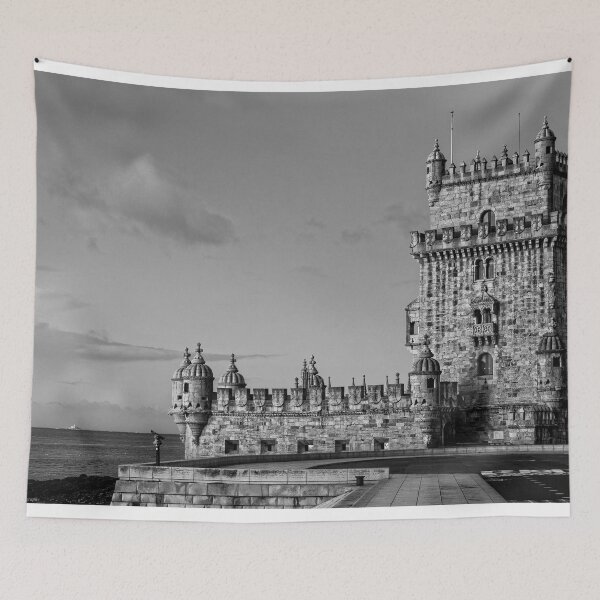 Item preview, Welcome To Belem Tower - 4 - Monochrome ©  designed and sold by © Hany G. Jadaa © Prince John Photography.