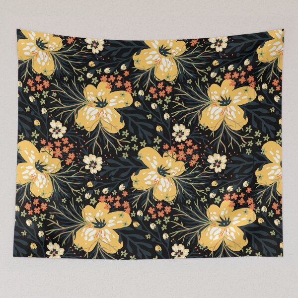 Item preview, Tropical vibe leafy pattern designed and sold by PF-creations.