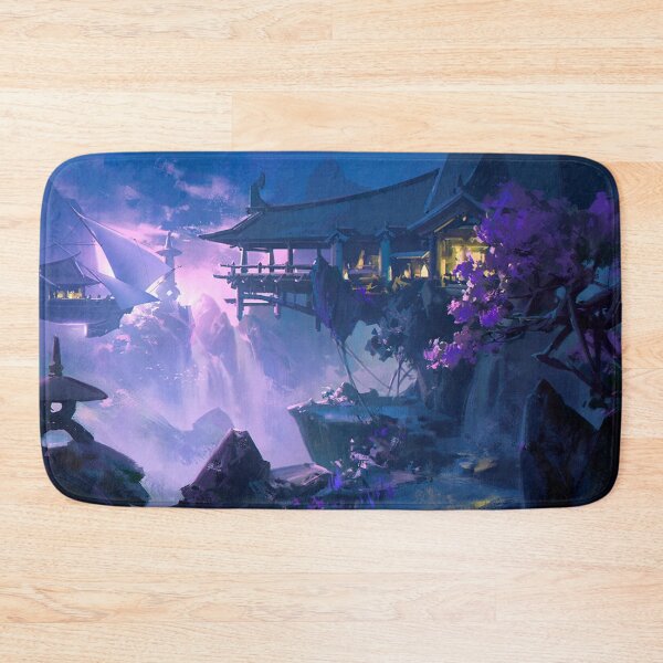 Item preview, chinese mountain temple in fairy world  designed and sold by salemfoxy.