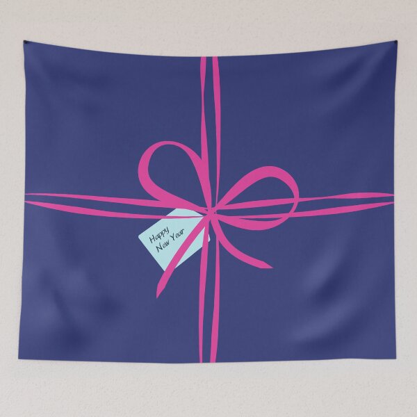 Item preview, Happy New Year Bright Blue Pink  designed and sold by trendingatees.