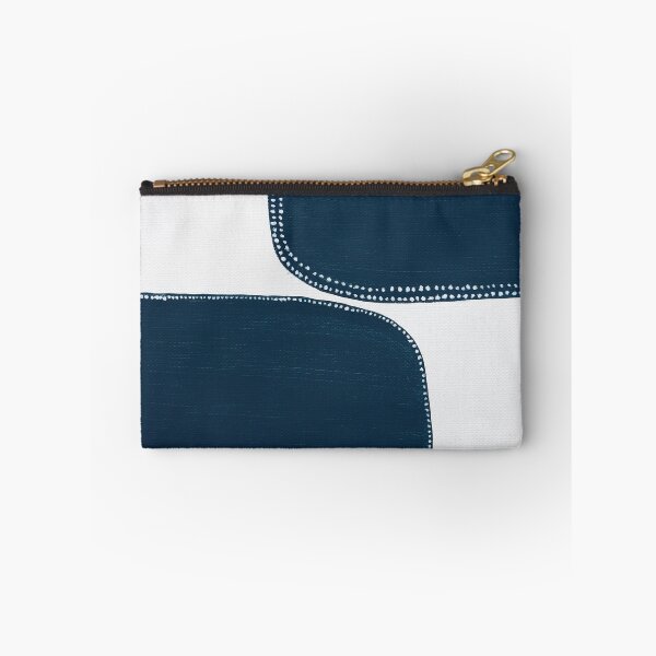 Item preview, Abstract Painting - Blue and White  Color Block - White Dots  by Ingrid Beddoes designed and sold by Ingrid Beddoes Photography.