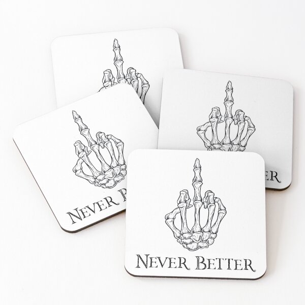 Item preview, Middle Finger, Never Better  designed and sold by eazycorner.