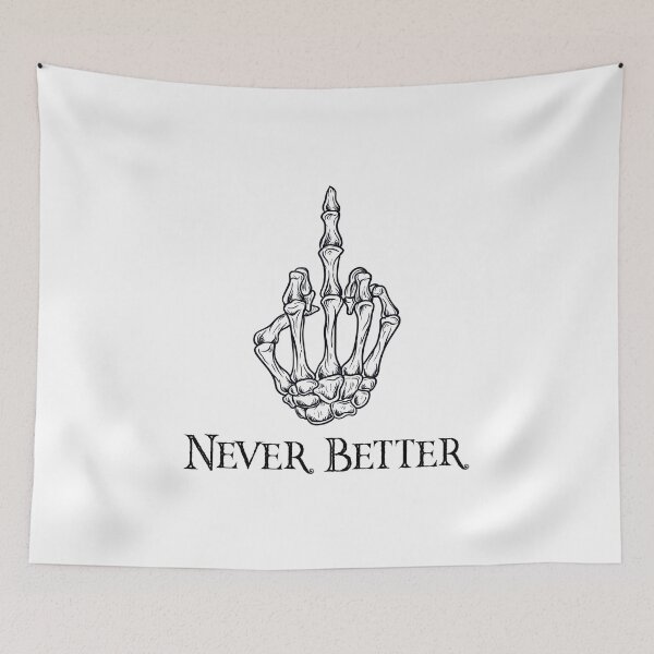 Item preview, Middle Finger, Never Better  designed and sold by eazycorner.