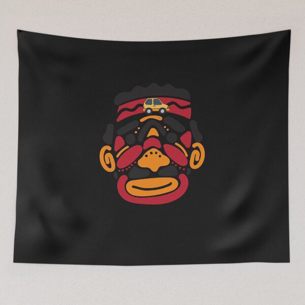 Item preview, aboriginal car with cute face designed and sold by Jake  Knifer.