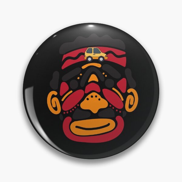 Item preview, aboriginal car with cute face designed and sold by Jake  Knifer.