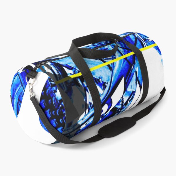 Item preview, Abstract black, blue and yellow monogram letter design designed and sold by ZebEddy.