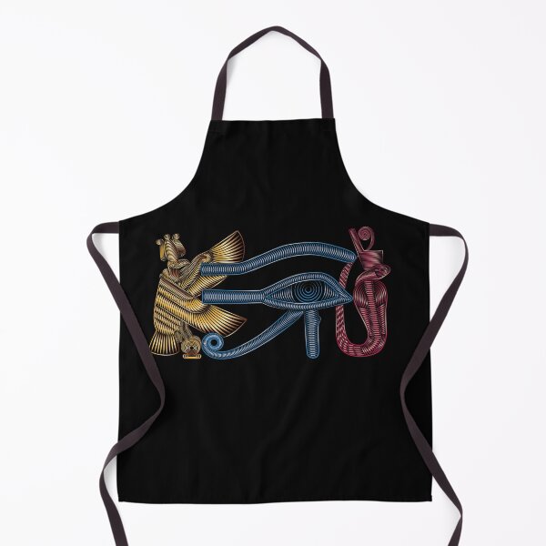 Item preview,  Eye of Ra with bird and snake Gold Blue Red designed and sold by hockeng.