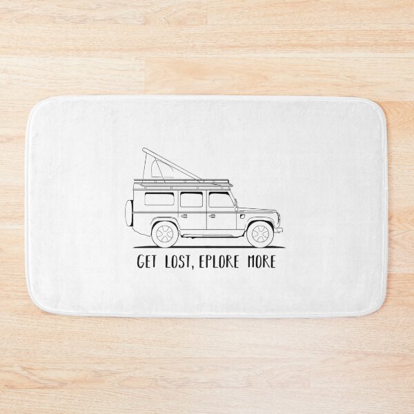 Item preview, Get lost, explore more 4x4 designed and sold by landscapeworlds.