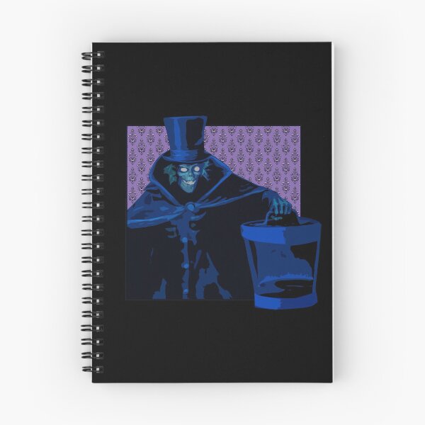 Item preview, Hatbox Ghost Haunted Mansion Wallpaper Purple designed and sold by FandomTrading.