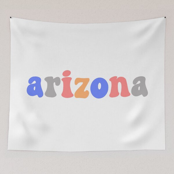 Item preview, Arizona Retro Vintage Colorful Typography Text Word designed and sold by MountainD.