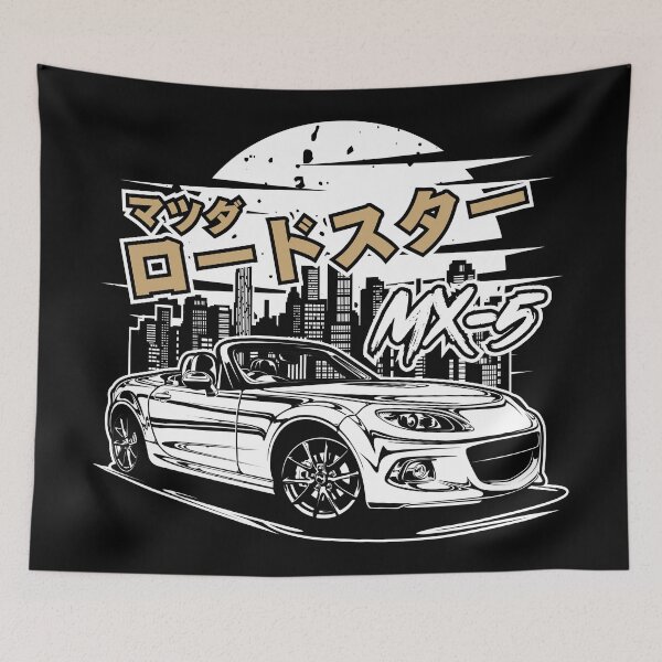 Item preview, Miata MX-5 Roadster (White Print) designed and sold by idrdesign.