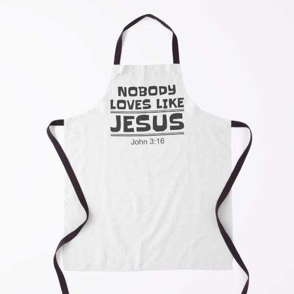 Item preview, Christian Design - Nobody Loves Like Jesus - John 3 verse 16 designed and sold by simplydesignart.