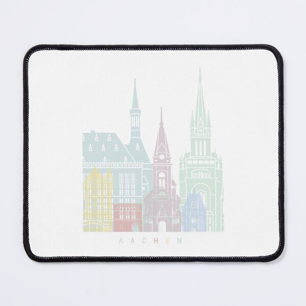Item preview, Aachen skyline poster designed and sold by paulrommer.