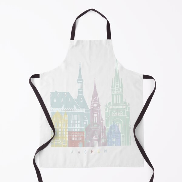 Item preview, Aachen skyline poster designed and sold by paulrommer.