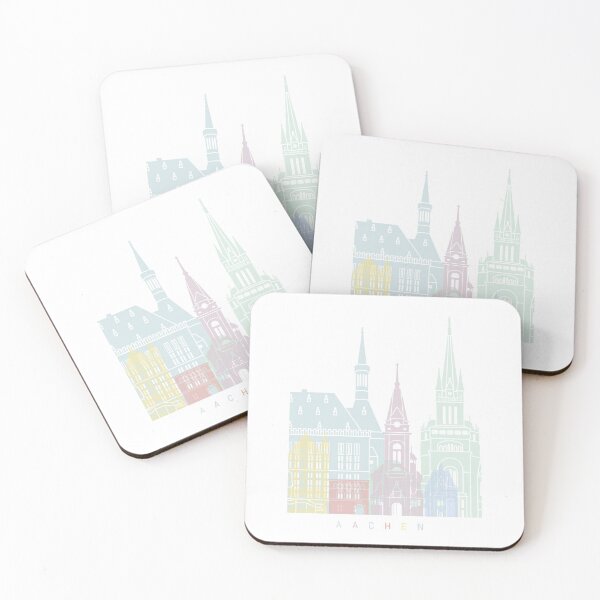 Item preview, Aachen skyline poster designed and sold by paulrommer.