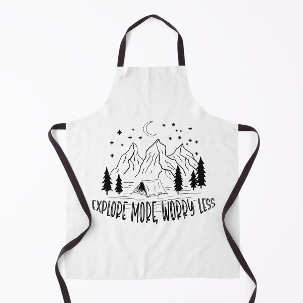 Item preview, Explore more, worry less, camping designed and sold by landscapeworlds.