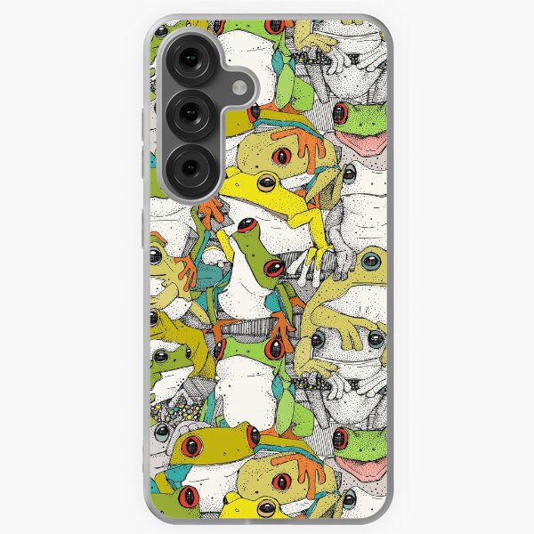 Vista previa del artículo con la obra «Sólo ranas arbóreas col», diseñado y vendido por scrummy.